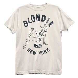 Blondie Debbie Harry T-Shirt 1970s Concert Graphic Tee Retro New York Rock Shirt